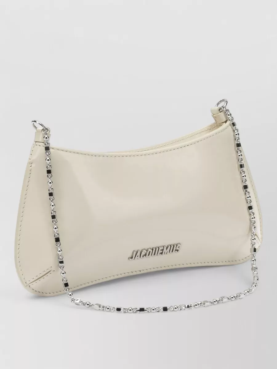 Jacquemus Rectangular Shoulder Bag Chain Strap Design