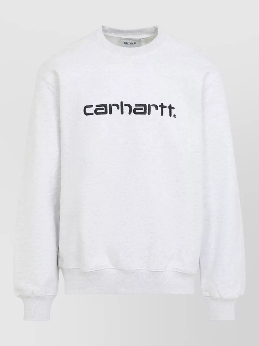 Carhartt Wip Logo Cotton Sweatshirt