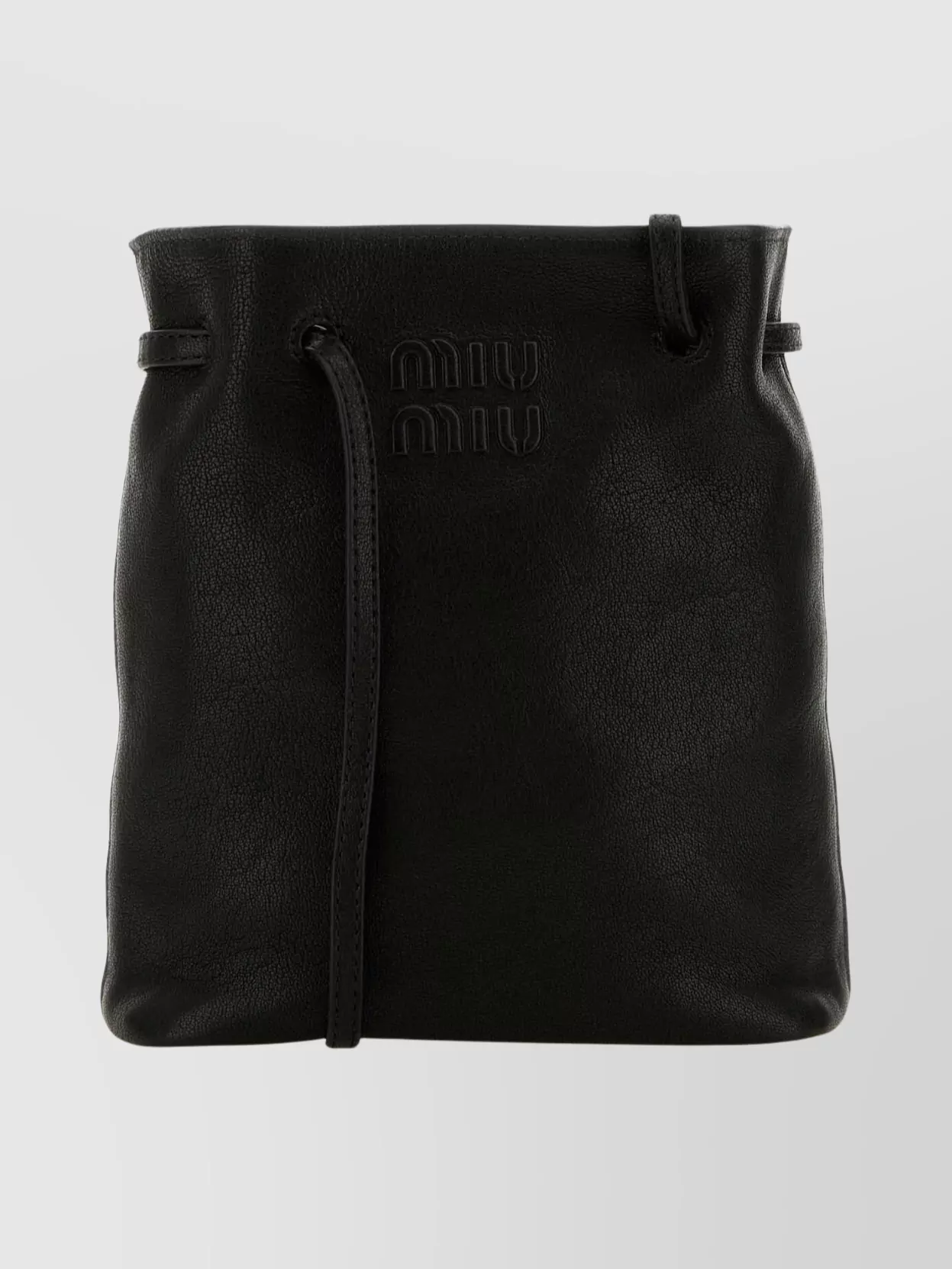 Miu Miu matelassé lamb leather travel bag