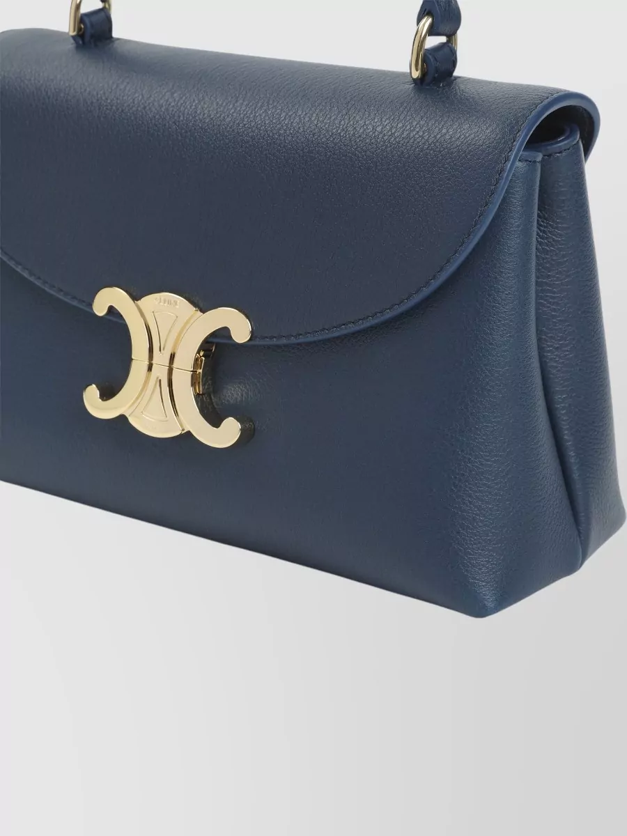 Celine Leather Shoulder Bag