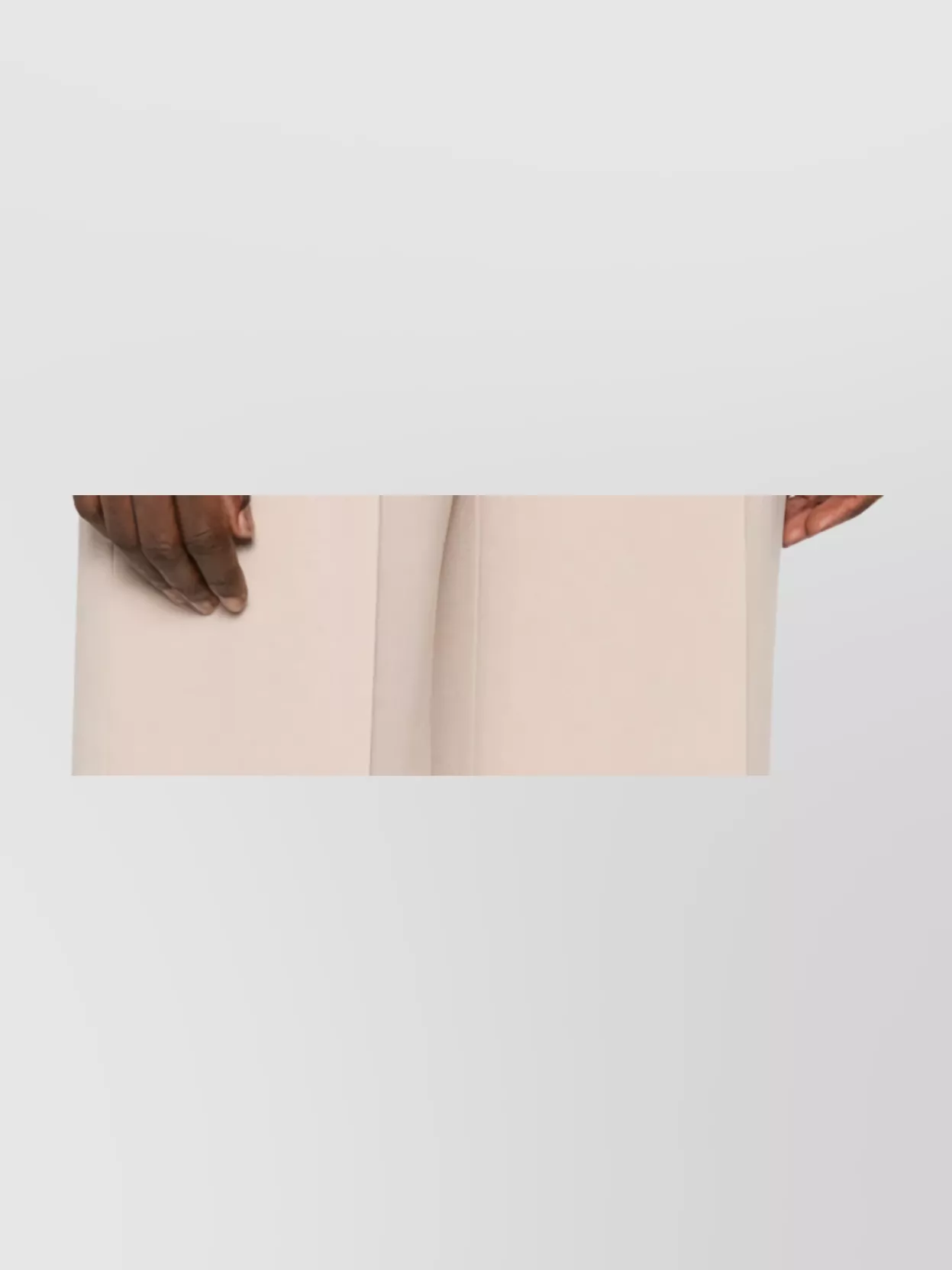 Fabiana Filippi Long Sleeve V Neck Top With Ribbed Cuffs And Hem