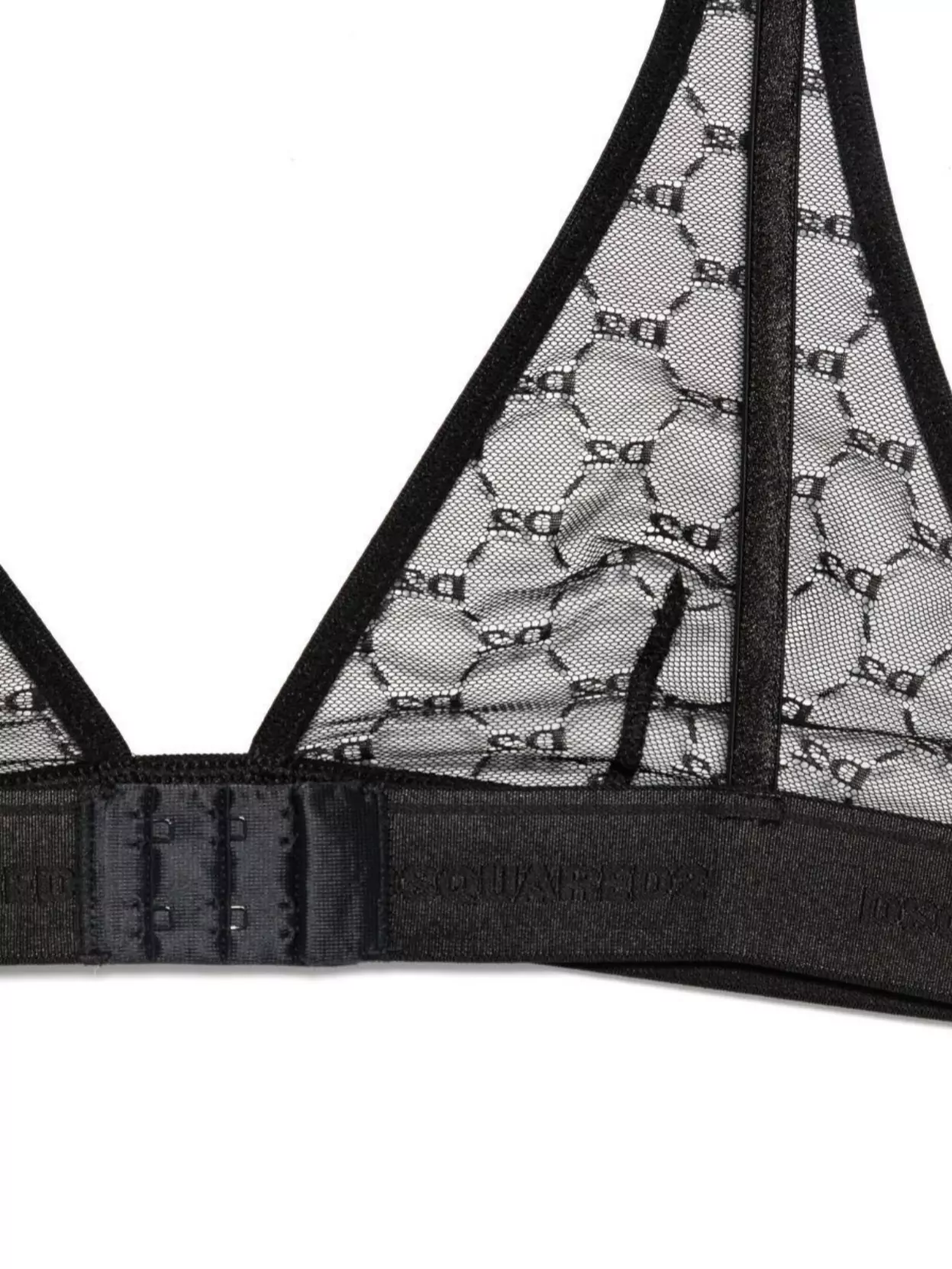 Dsquared2 Logo Lace Triangle Bra