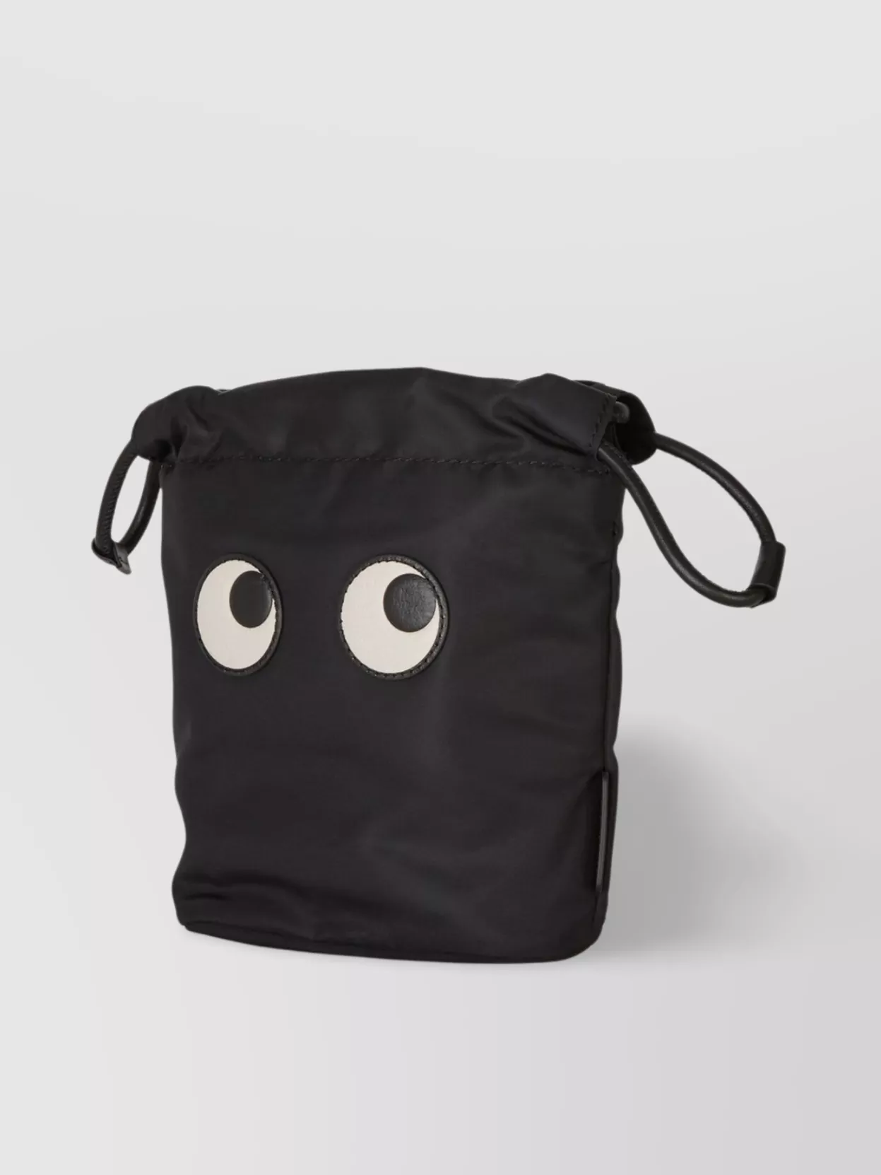 Shop Anya Hindmarch Eye Motif Clutch Bags In Black