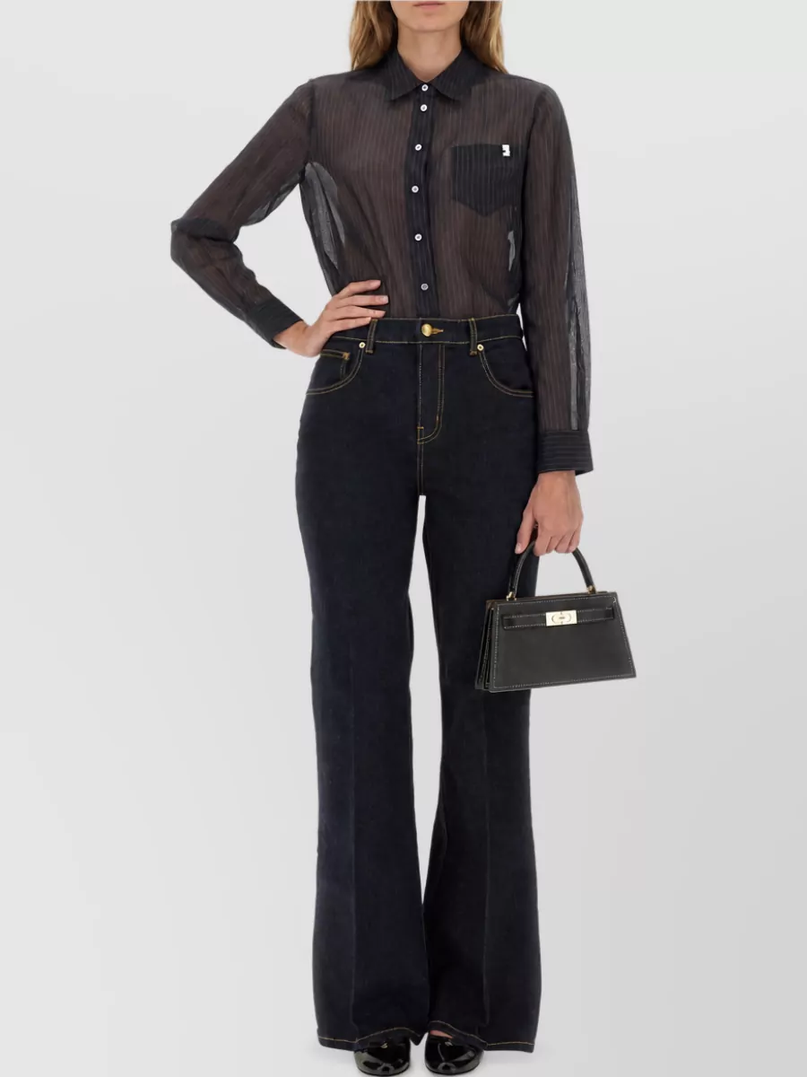 Tory Burch striped cotton shirt