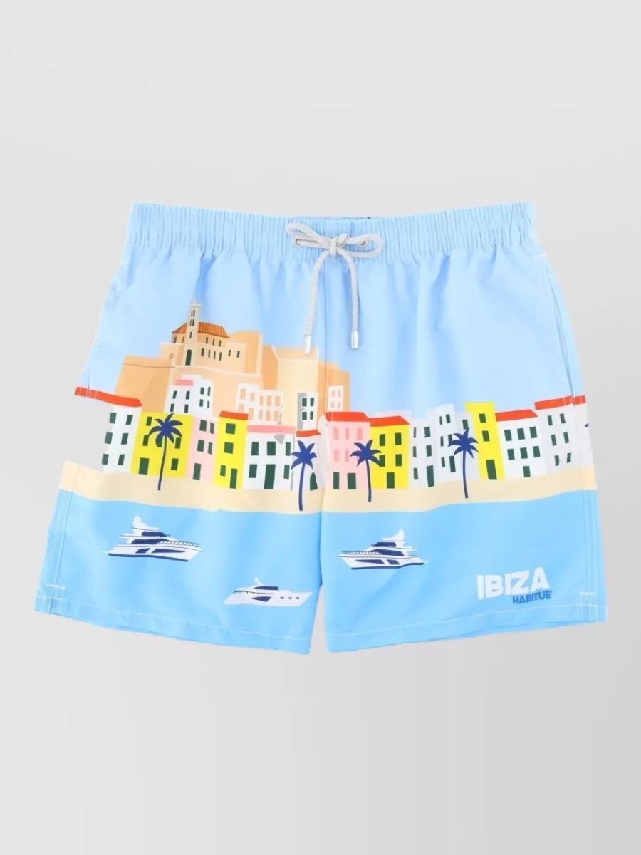 Mc2 Saint Barth Printed swim shorts