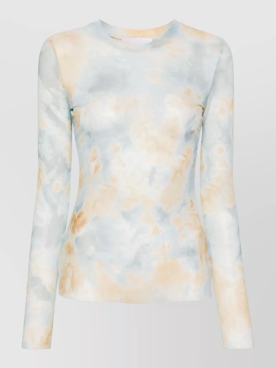 Erika Cavallini printed long-sleeve t-shirt