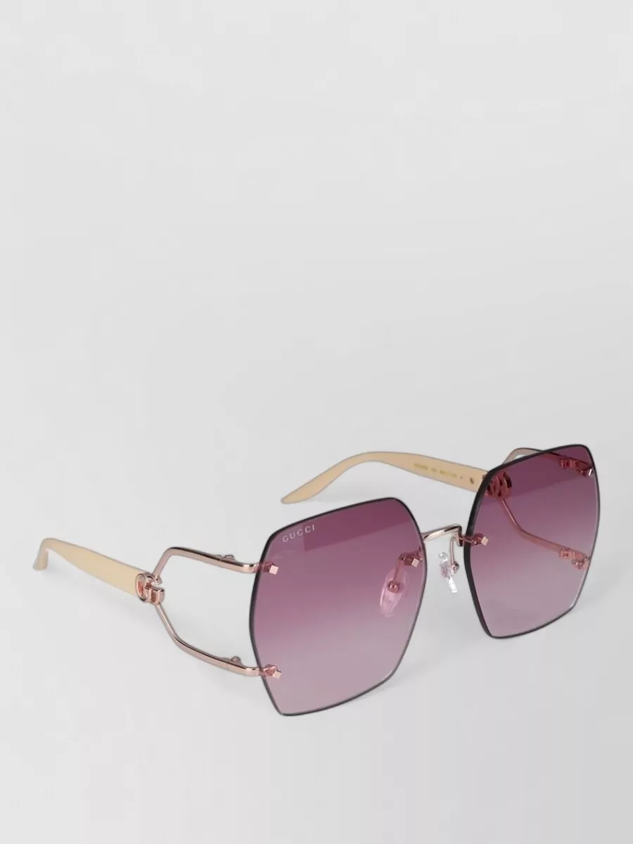 Gucci metal cat-eye sunglasses