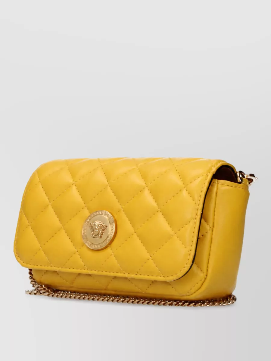 Versace Leather Clutch Bag