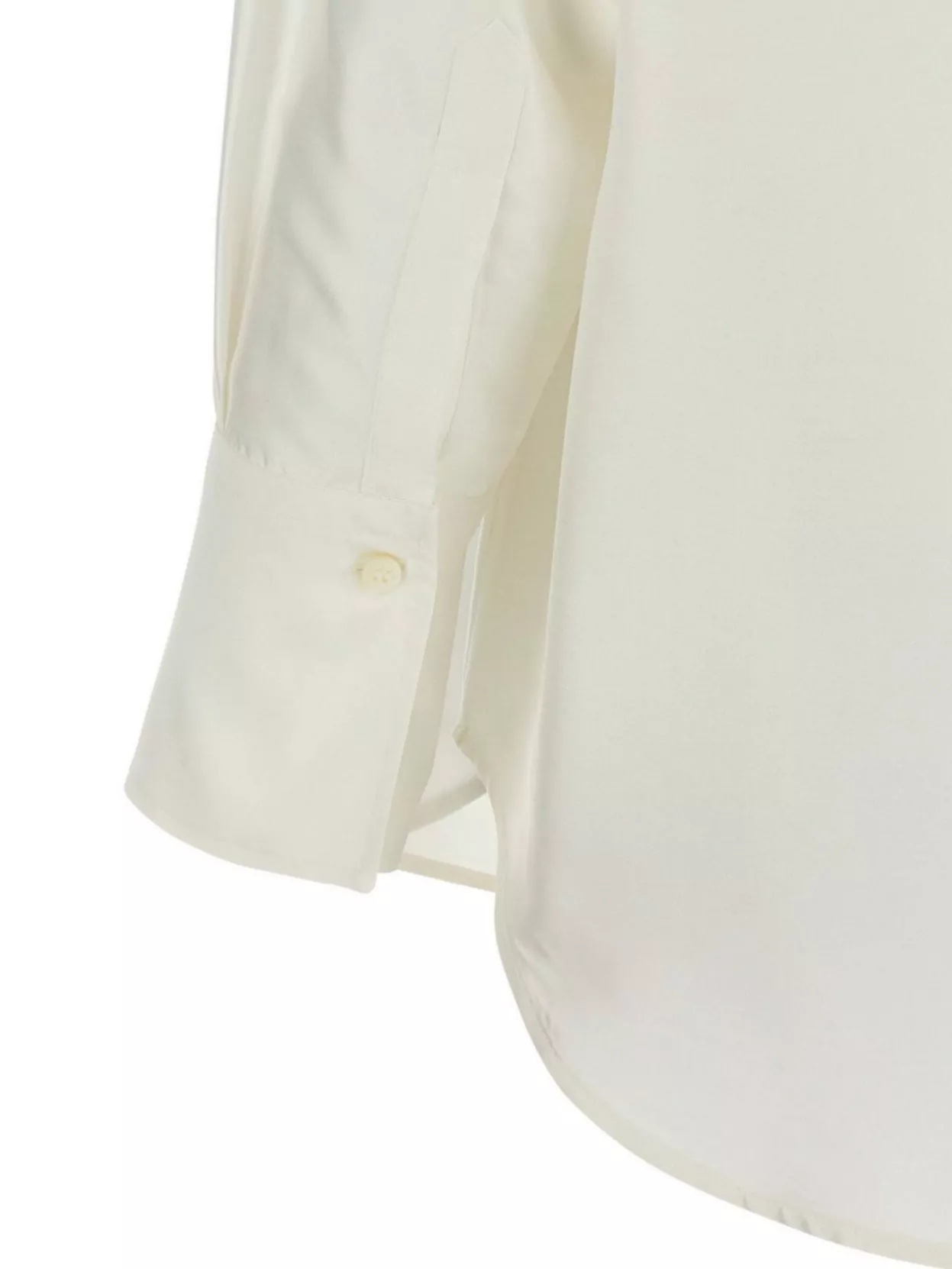 Alberto Biani Silk Shirt With Long Sleeves And Chest Pocket