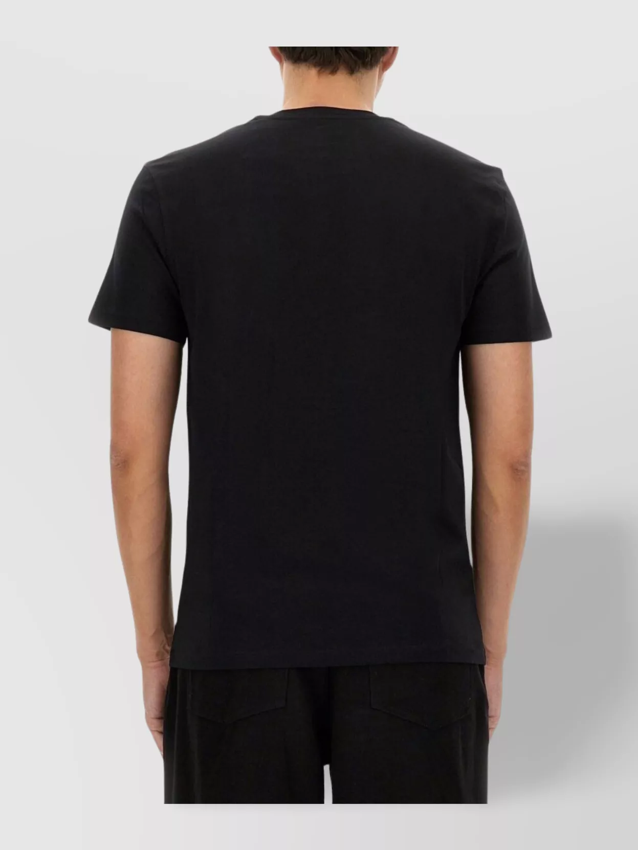 Moschino Logo Patch Crew Neck T-shirt