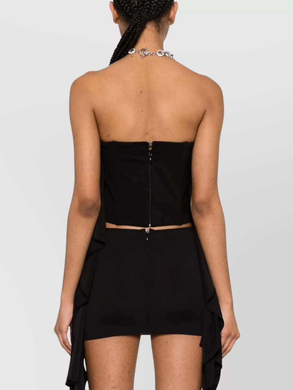The Attico Elevated Women's Draped Strapless Tops