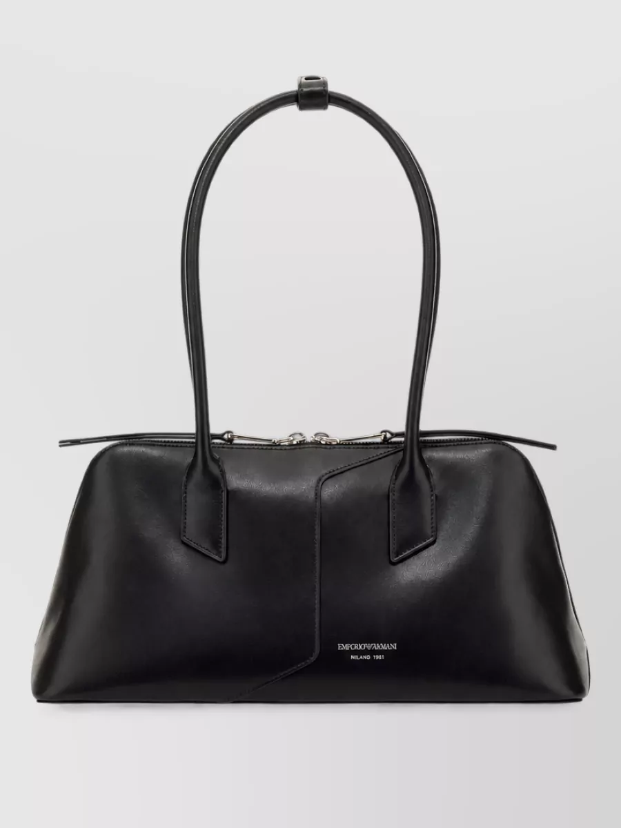 Emporio Armani leather shoulder bag