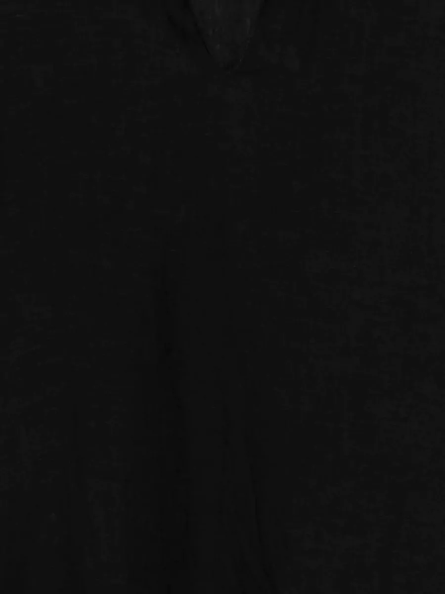120% Lino Linen V-Neck Kaftan Dress