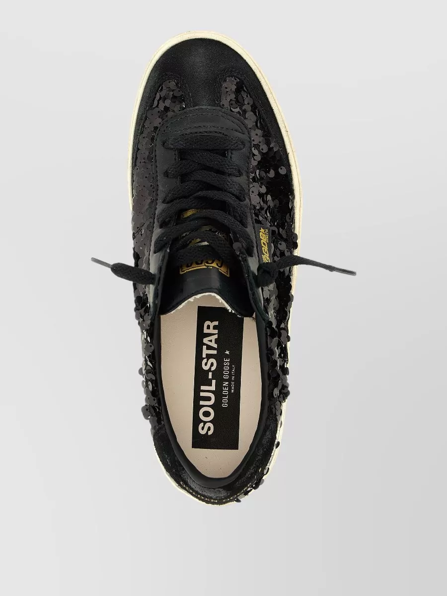 Golden Goose Leather Low-Top Sneakers