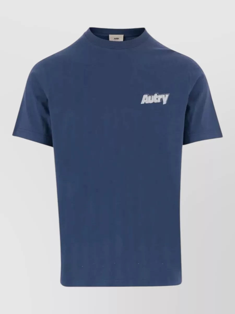 Autry cotton crew neck short sleeve t-shirt