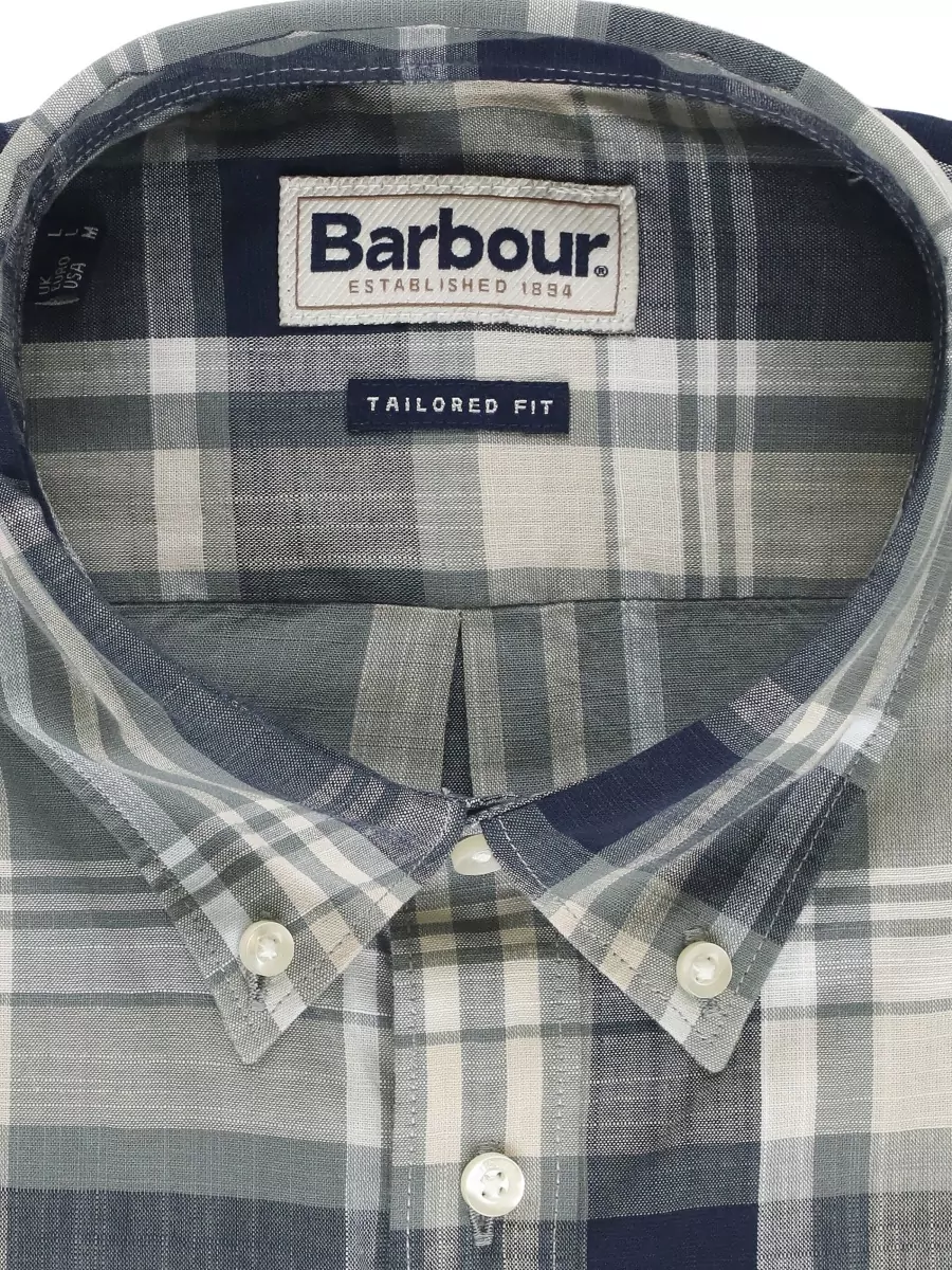 Barbour Tartan Cotton Long-Sleeve Shirt