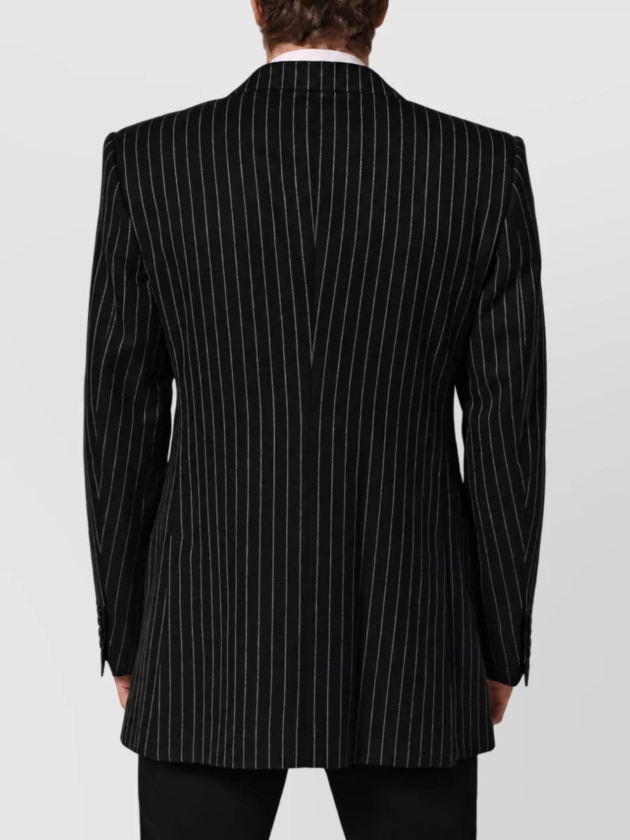 Dolce&Gabbana Striped Single Breasted Blazer