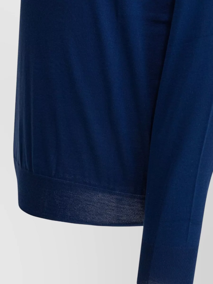 Brunello Cucinelli Cotton Crew Neck Knitwear Long Sleeves