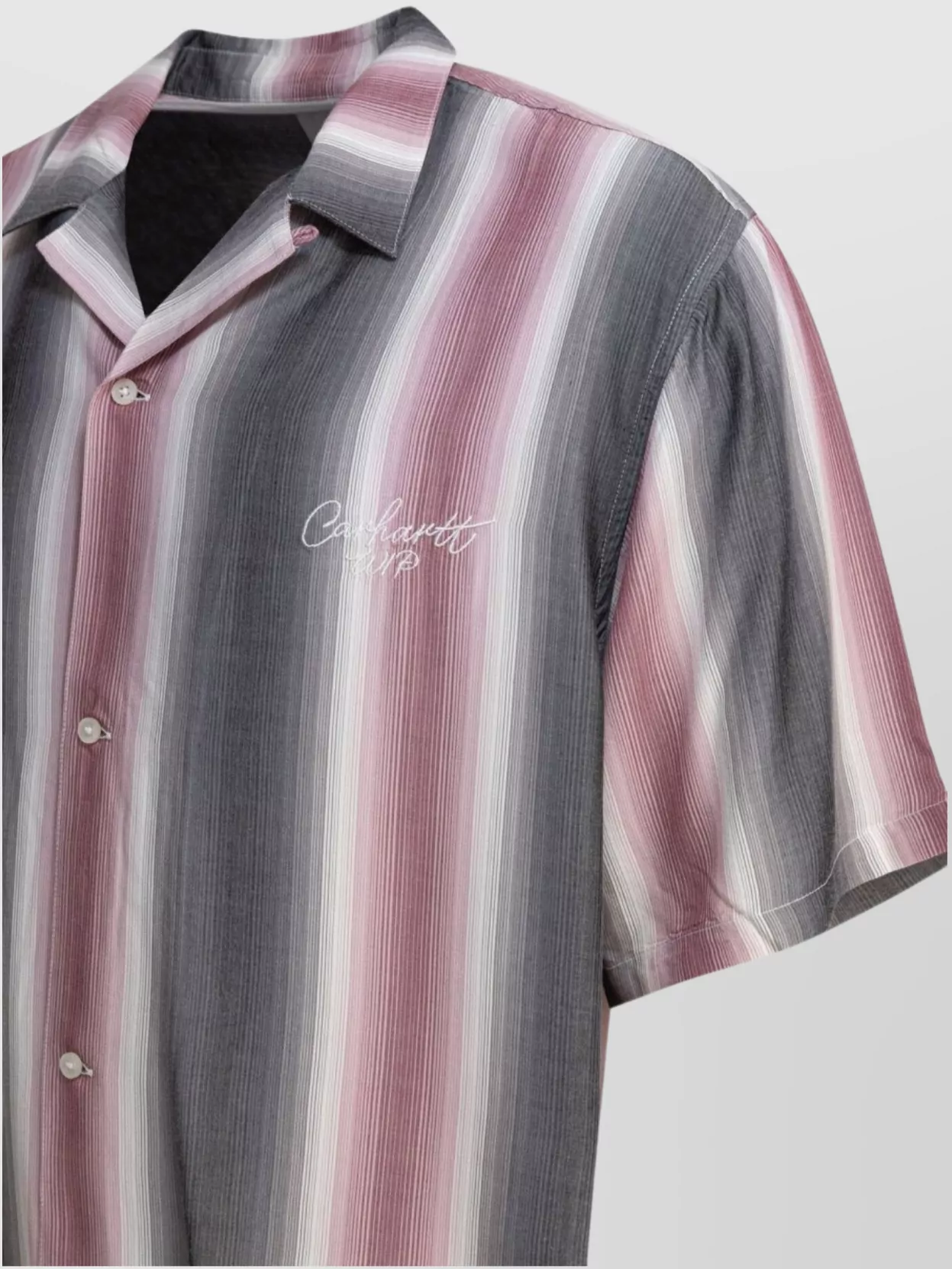 Carhartt Wip Short Sleeves Striped Pattern Shirt