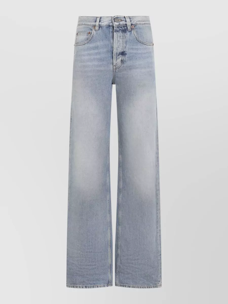 Saint Laurent Neo 90s High Waist Baggy Jeans