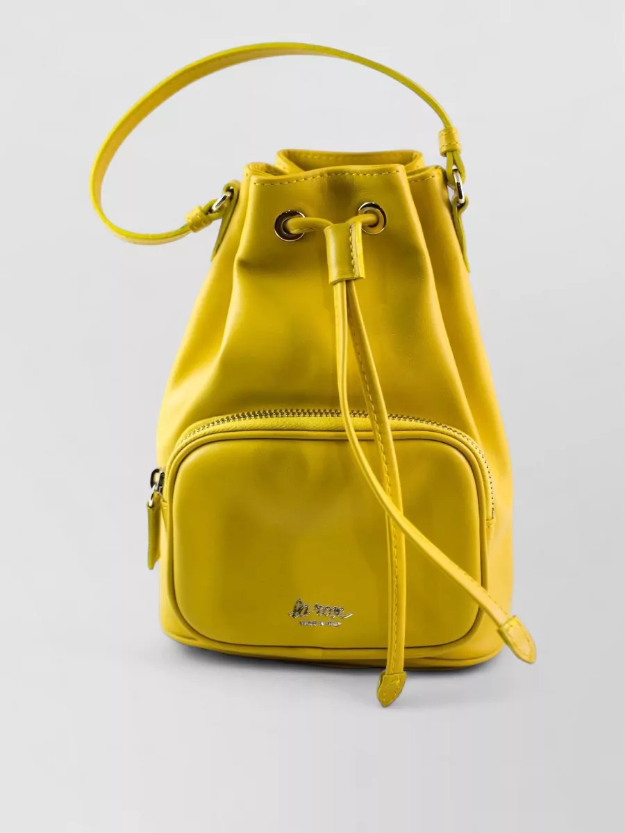 La Rose leather satchel bag