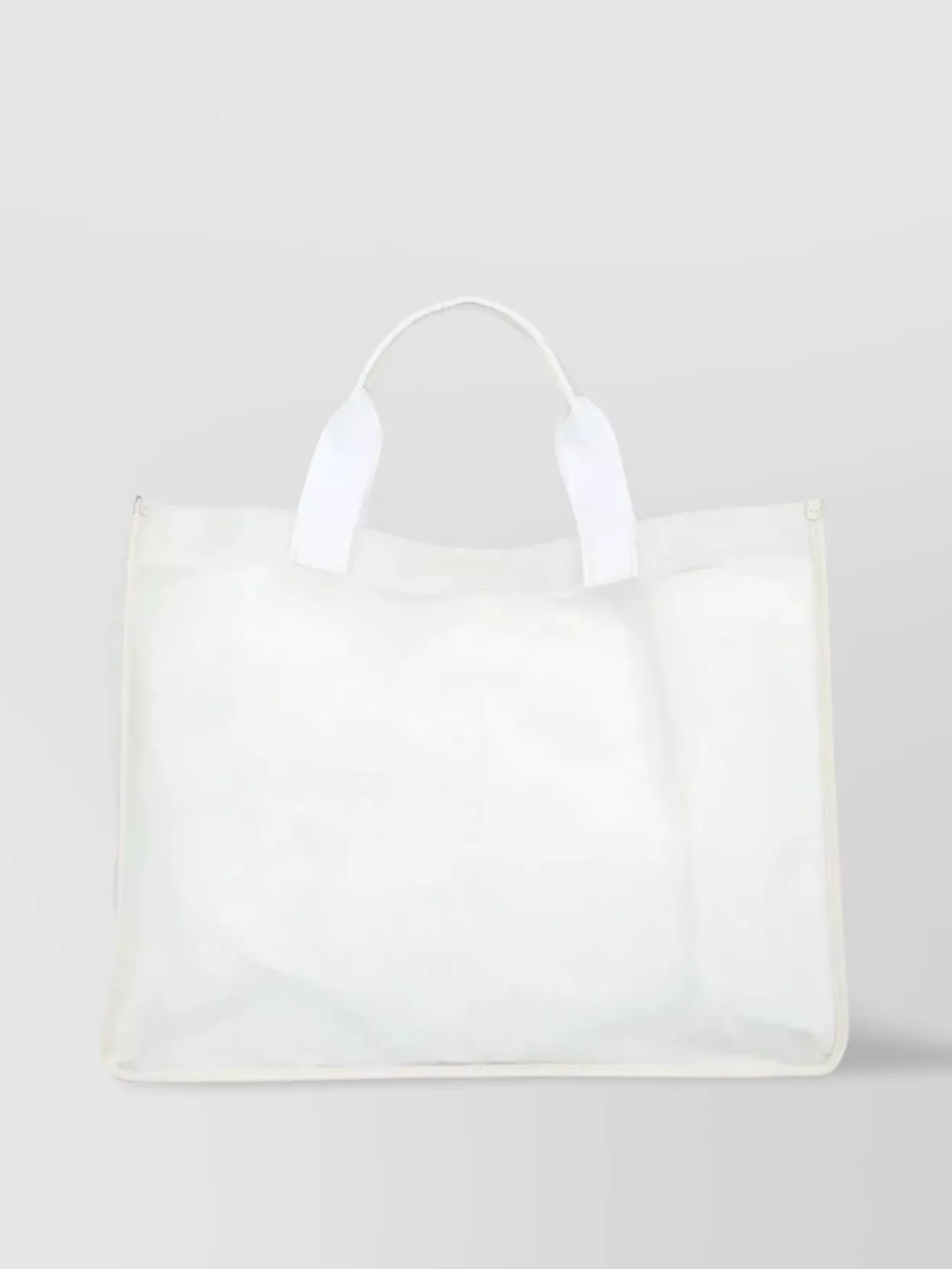 Maison Margiela Embroidered Quilted Tote Bag With Top Handles