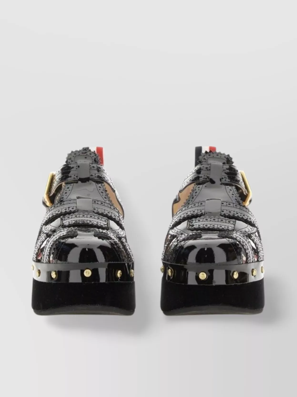Thom Browne Studded Platform Sandal Open Toe