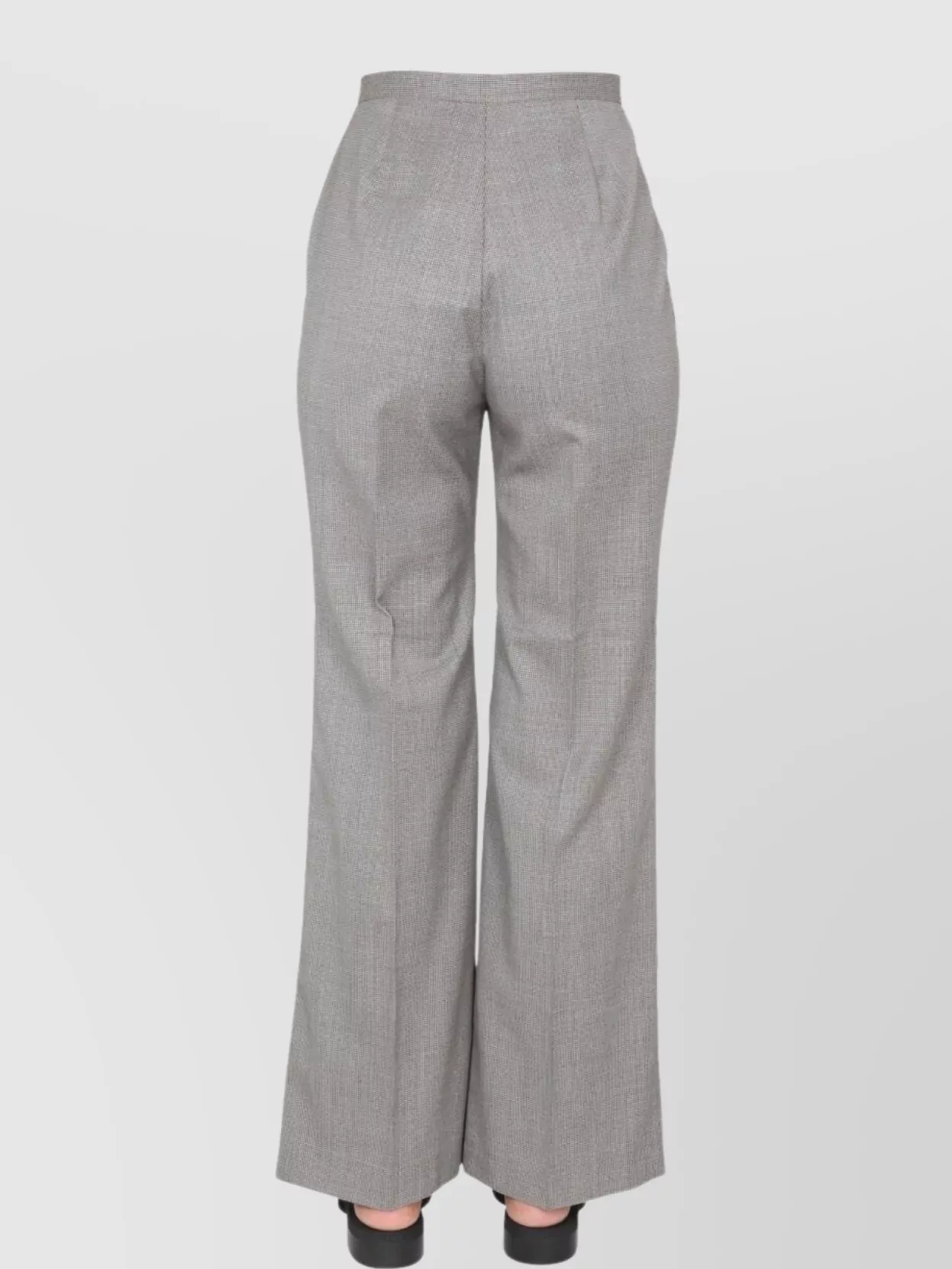 Fabiana Filippi High Waist Wide Leg Trousers With Front Pleats