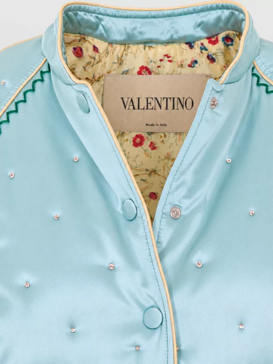 Valentino Garavani Embroidered Bomber Jacket