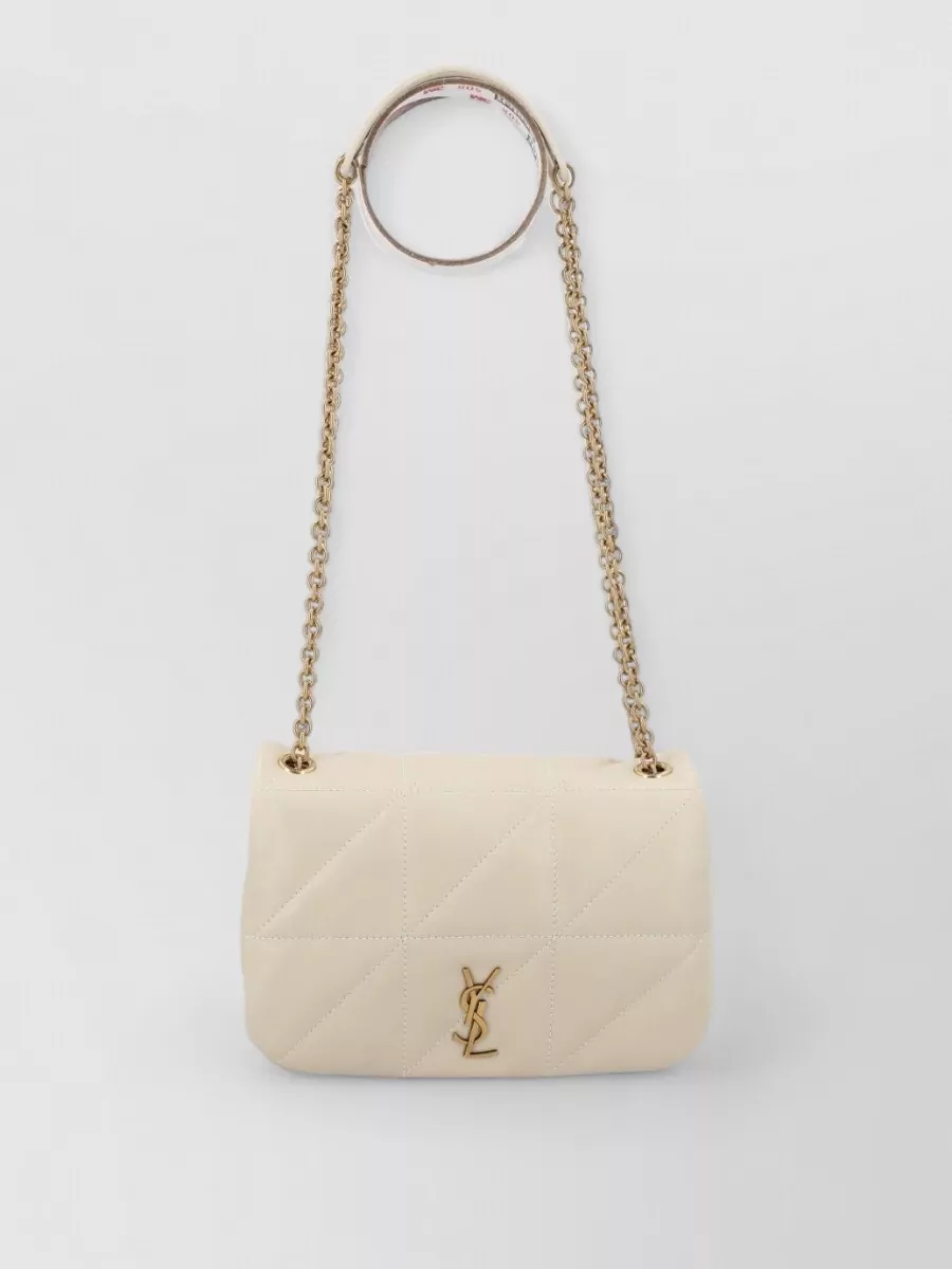 Saint Laurent jamie mini leather clutch bag