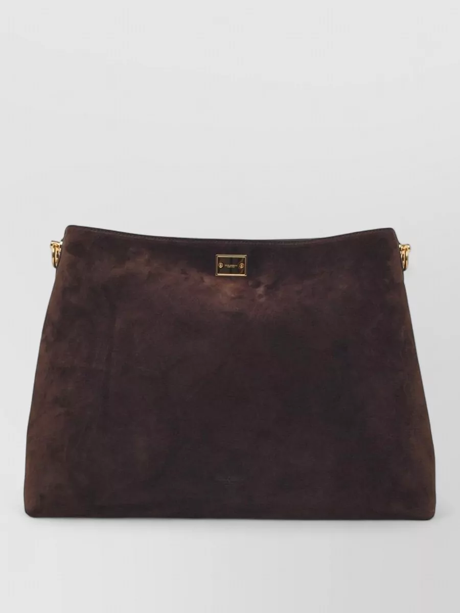 Dolce&Gabbana Vittoria Large Leather Shoulder Bag