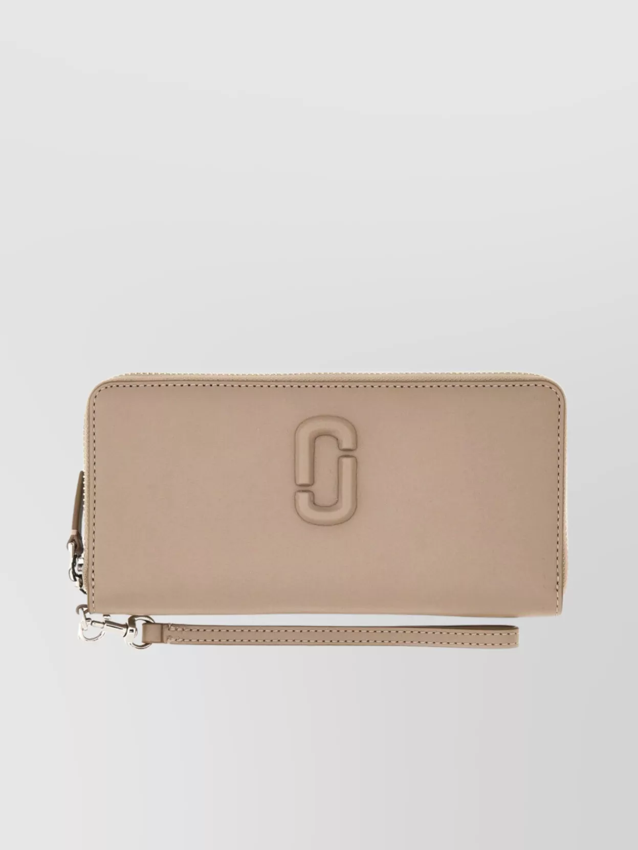 Marc Jacobs Leather Clutch With Removable Wrist Strap