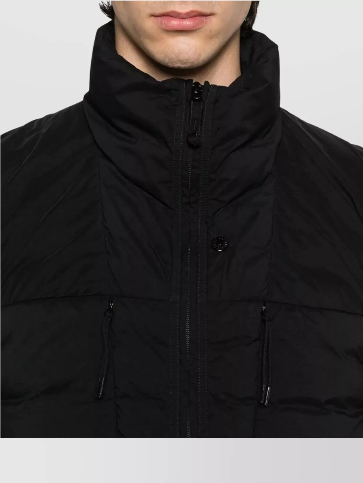 Stone Island High Neck Sleeveless Padded Vest
