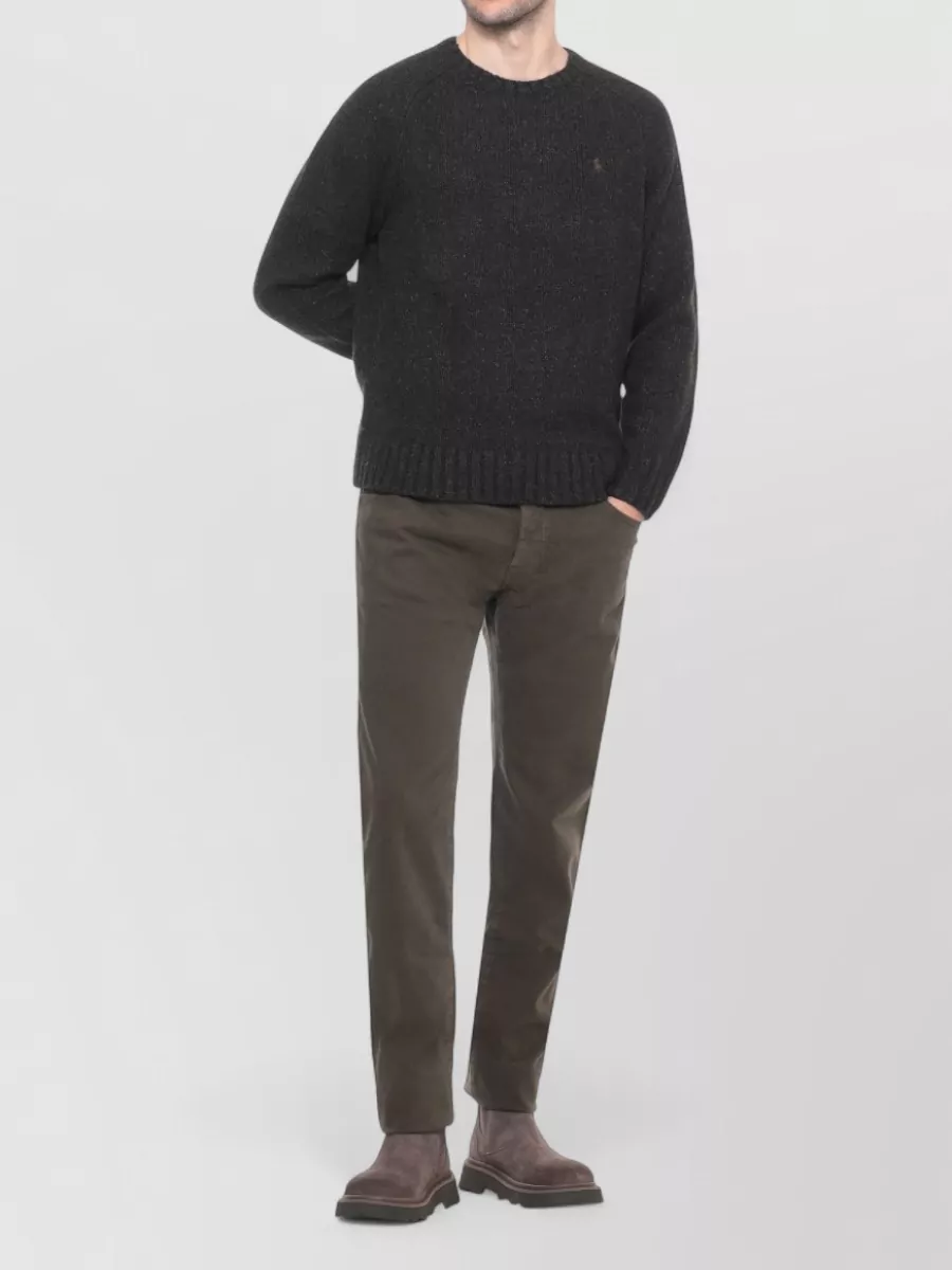 Jacob Cohen Mens Cotton Trousers Five Pocket Design