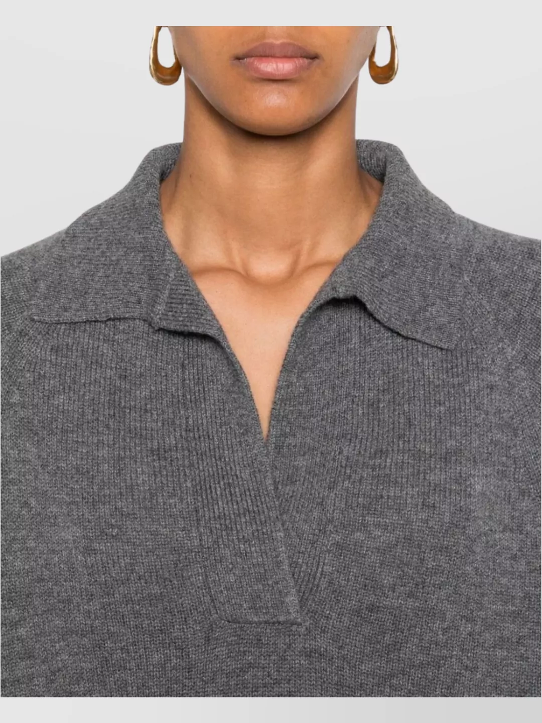 Emporio Armani Oversized Polo Shirt Half Sleeves