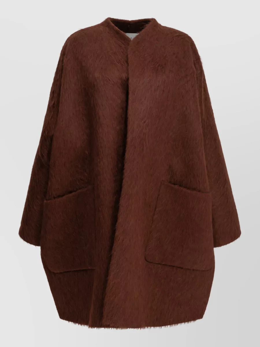 Max Mara alpaca wool oversized coat