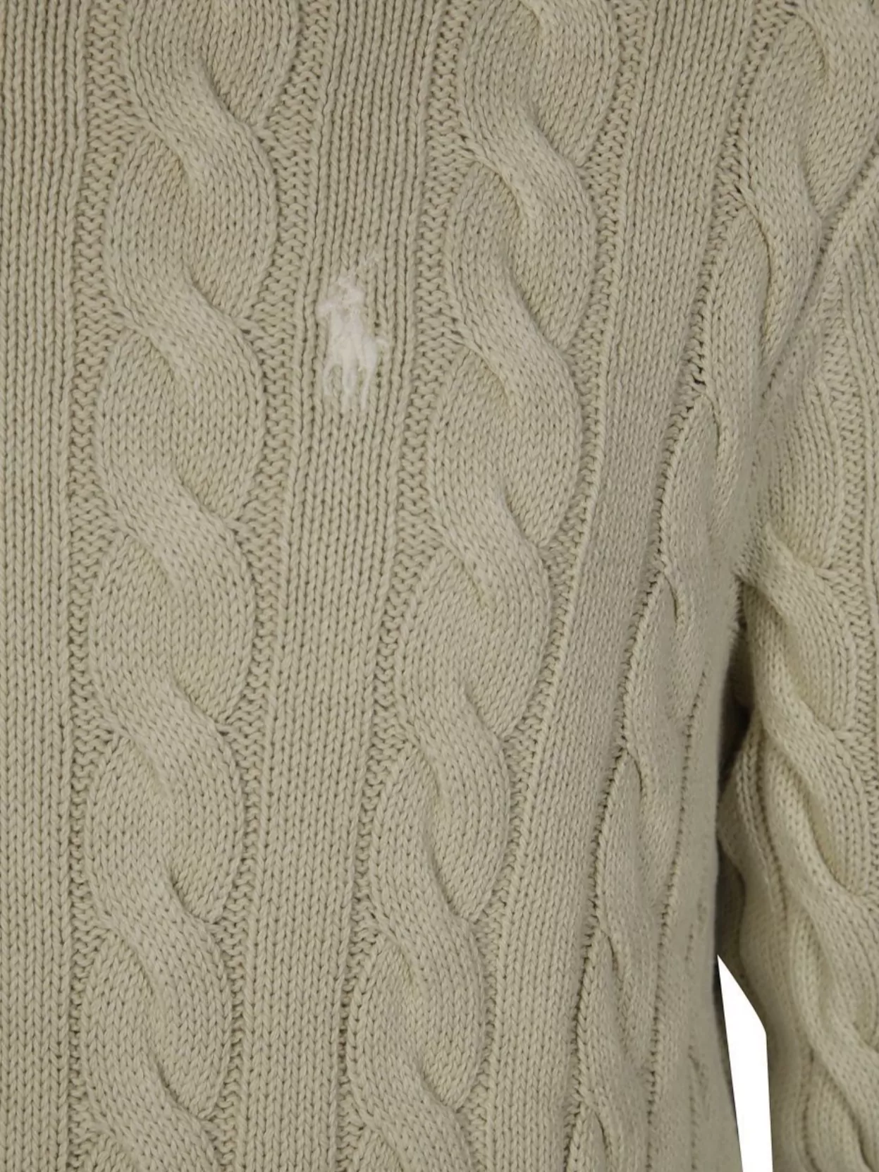 Polo Ralph Lauren Cable Knit Sweater Ribbed Cuffs