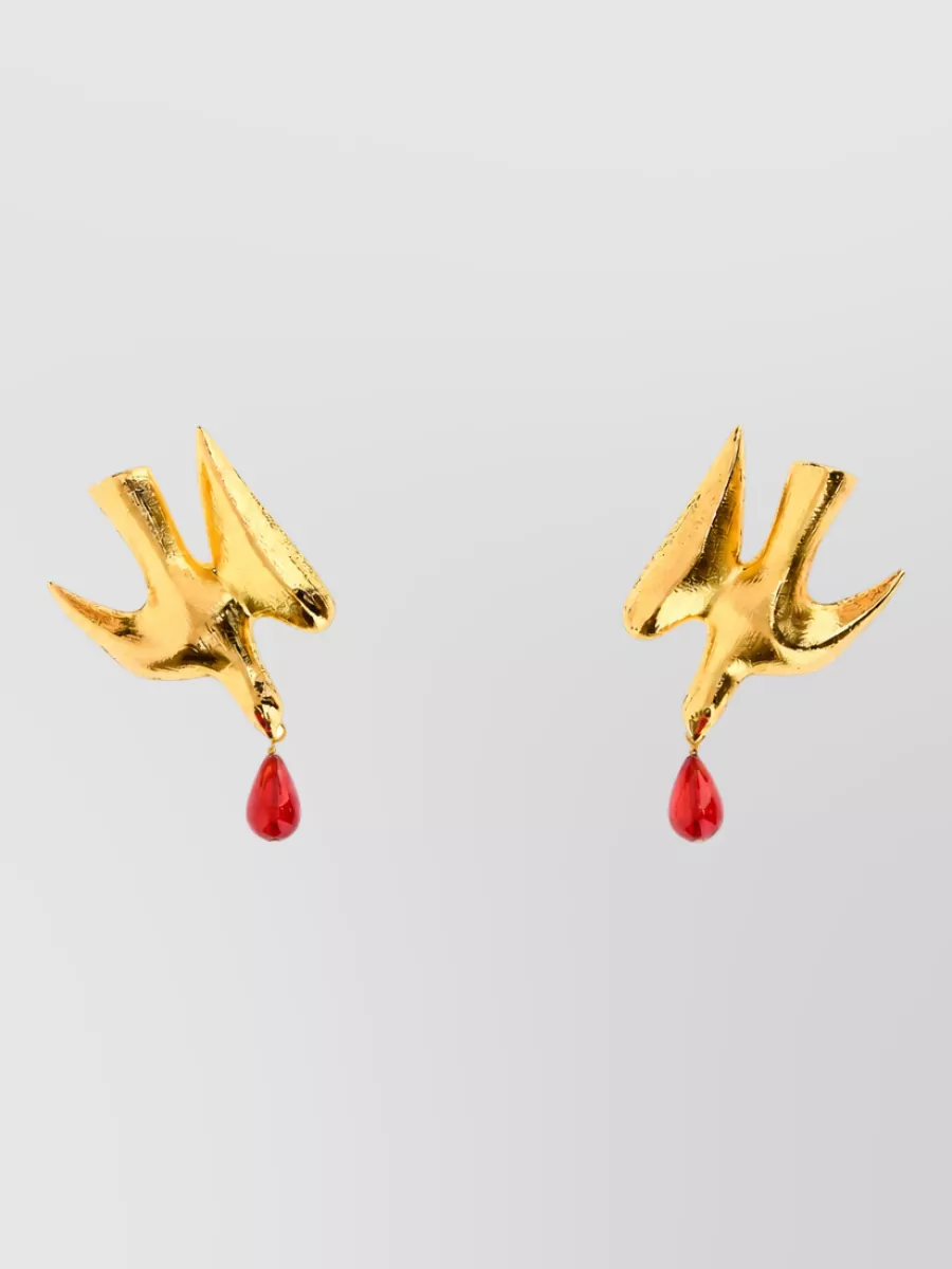 Saint Laurent metal earrings