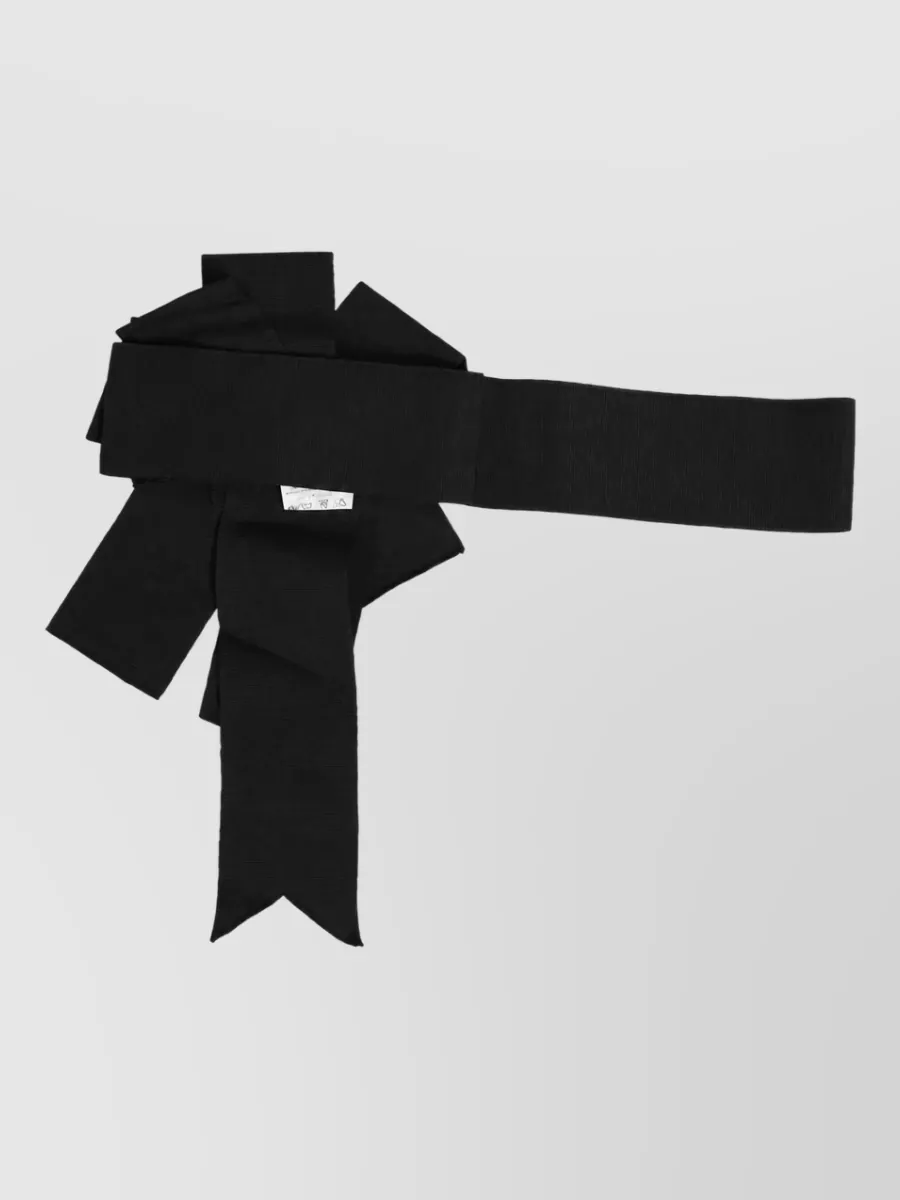 Dolce&Gabbana Cotton Wrap Tie Belt