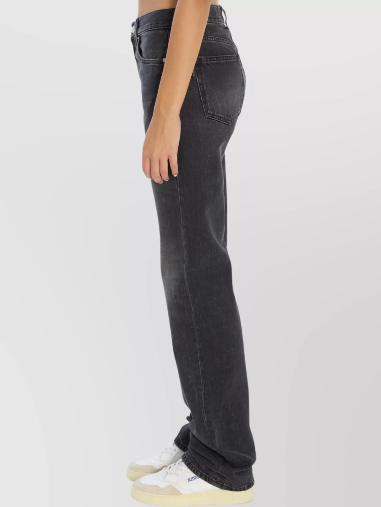 Haikure Denim Regular-Fit Straight-Leg Trousers