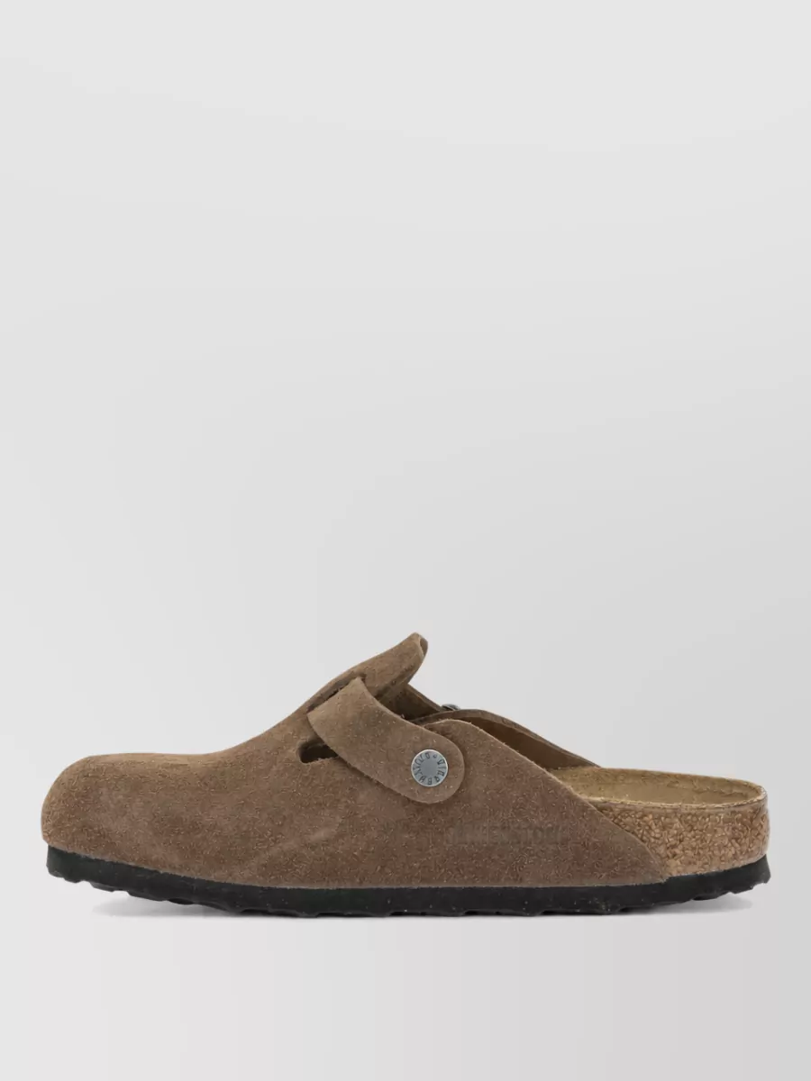 Birkenstock Suede Leather Clogs