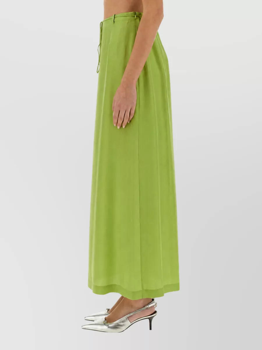 Alysi Silk Maxi Skirt