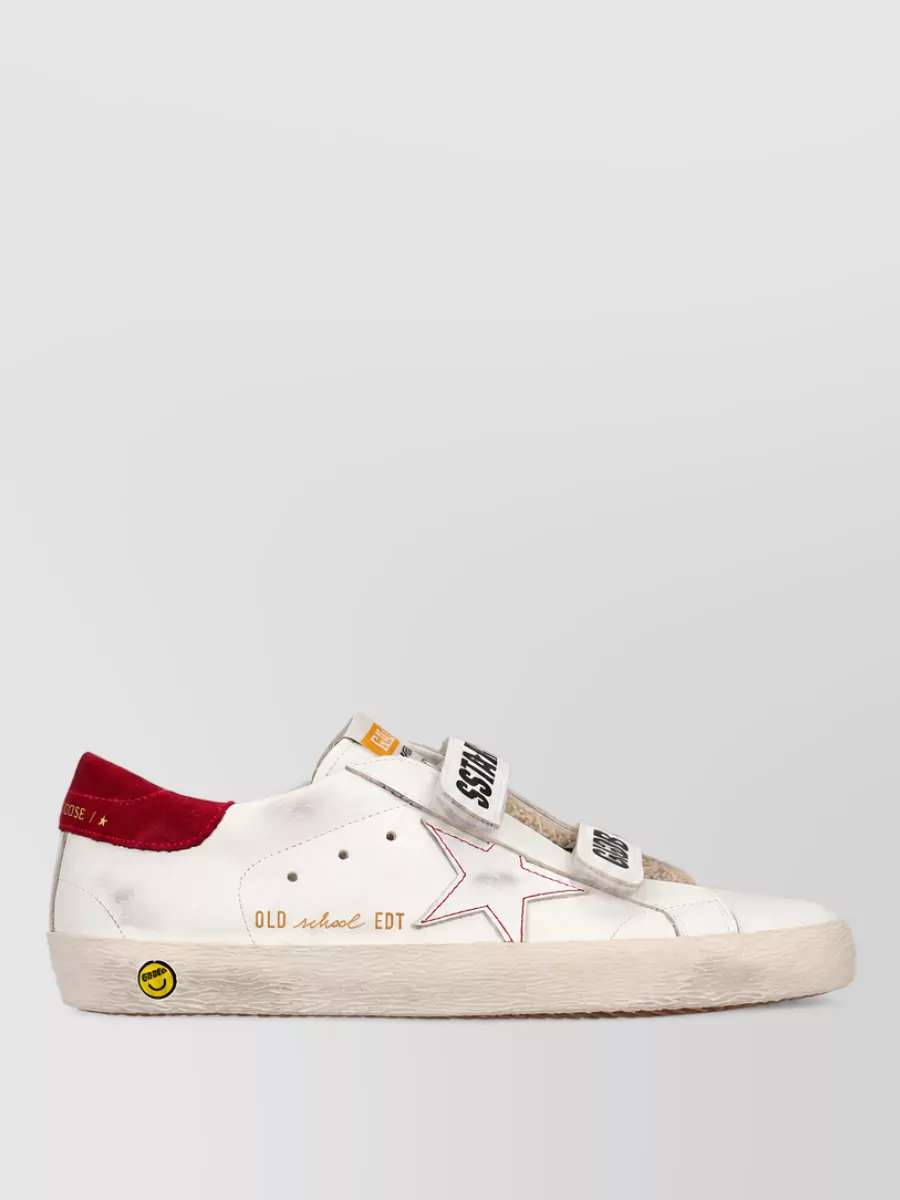 Golden Goose Leather Low-Top Sneakers