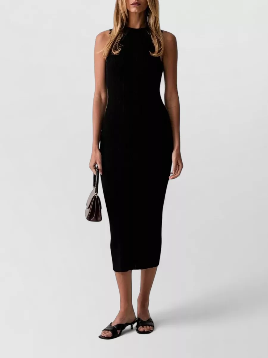 Twin-Set viscose midi dress