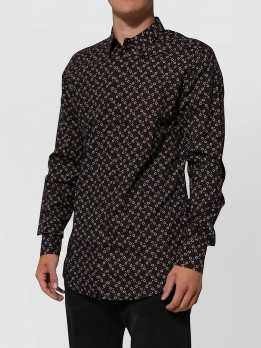 Dolce&Gabbana Floral-Print Dress Shirt