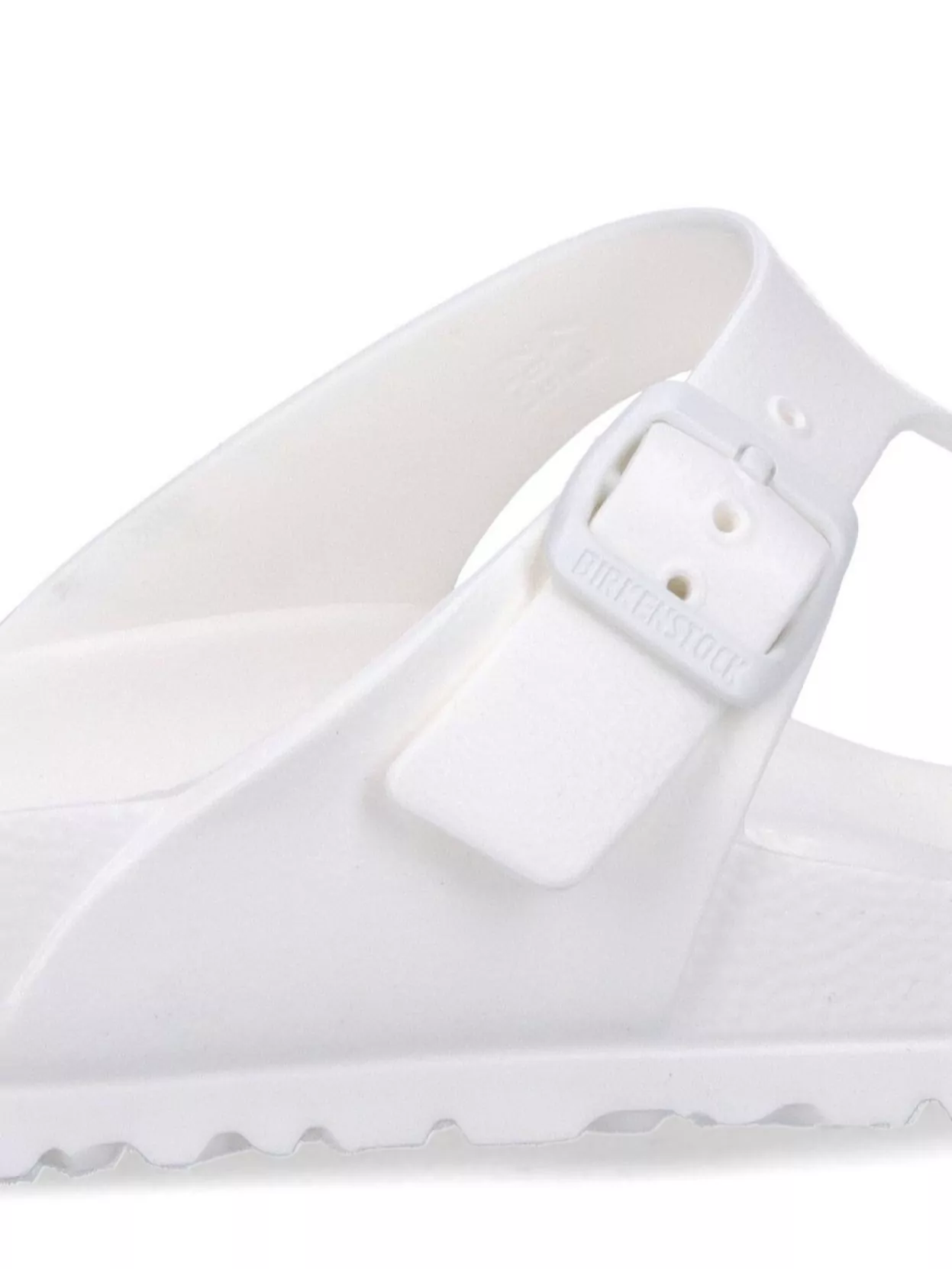 Birkenstock Gizeh Eva White Toe Post Sandals In White