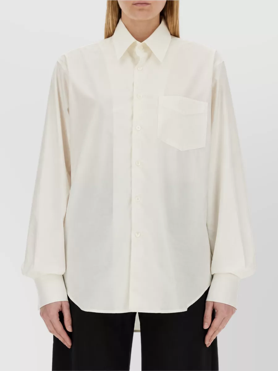 Mm6 Maison Margiela Oversized Cotton Shirt