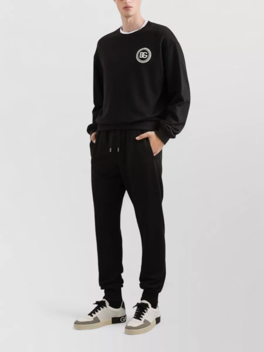 Dolce&Gabbana Jersey Sweatshirt With Patch