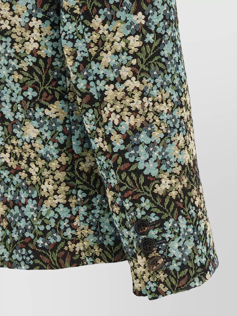 Dries Van Noten Floral Jacquard Blazer