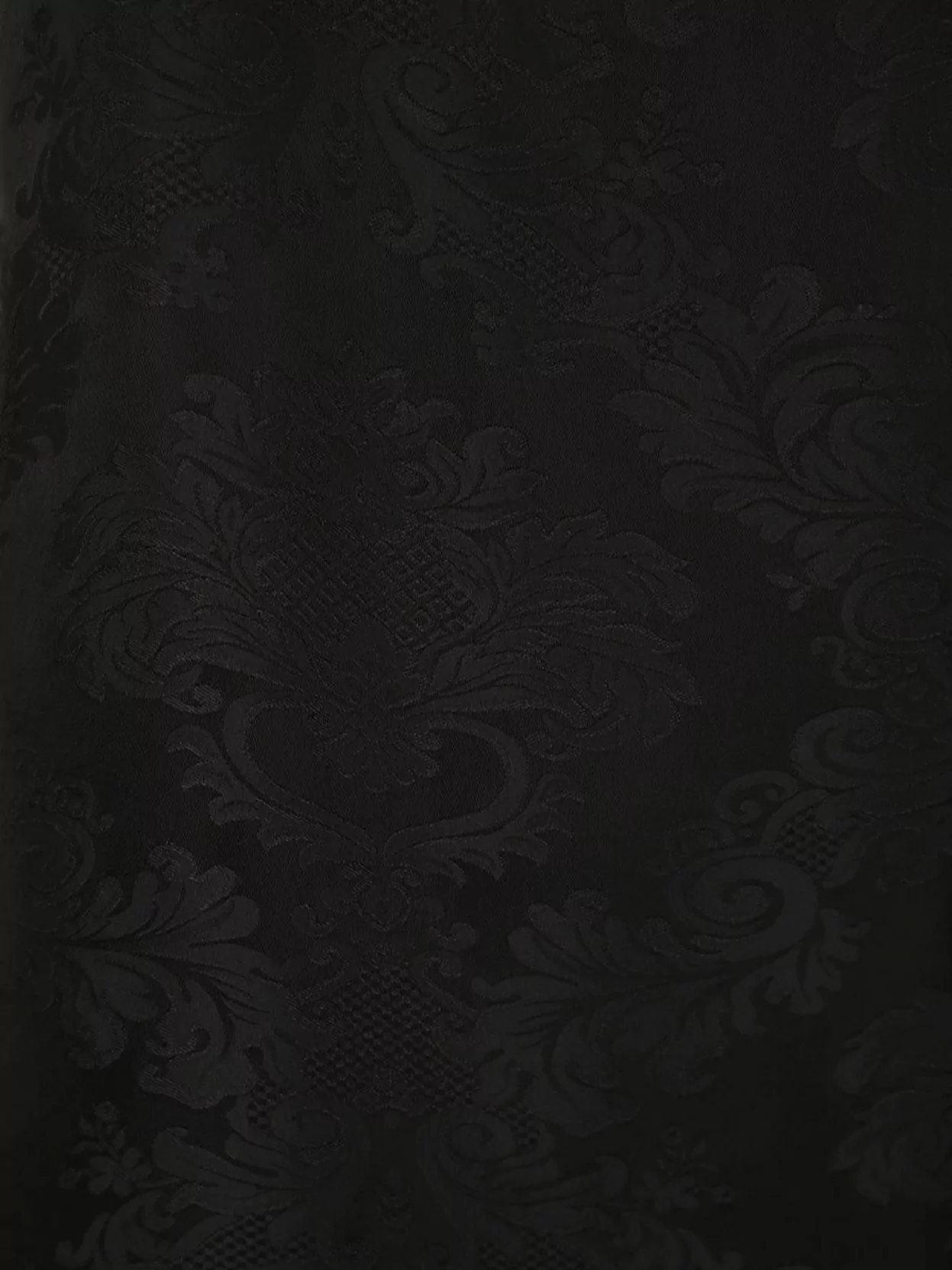 Uma Wang Brocade Scoop Neckline Midi Dress